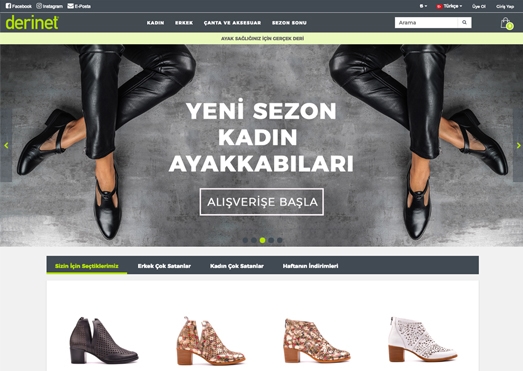 derinet-e-ticaret-anasayfa
